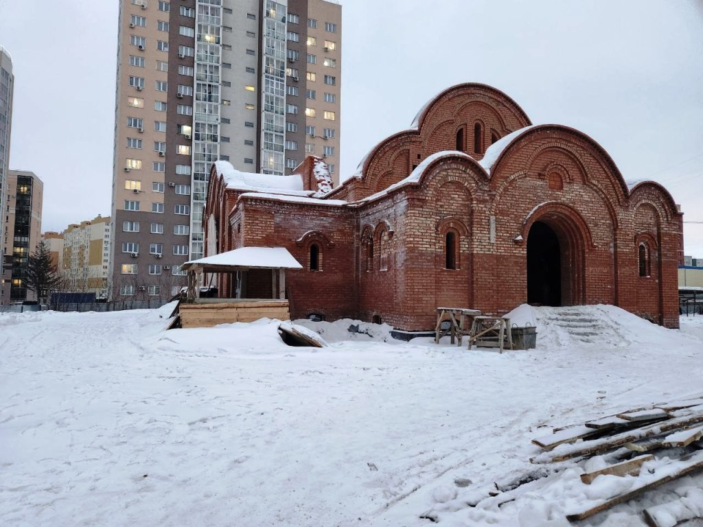  Храм Покрова Божией Матери над землёй Кузнецкой Фото 1